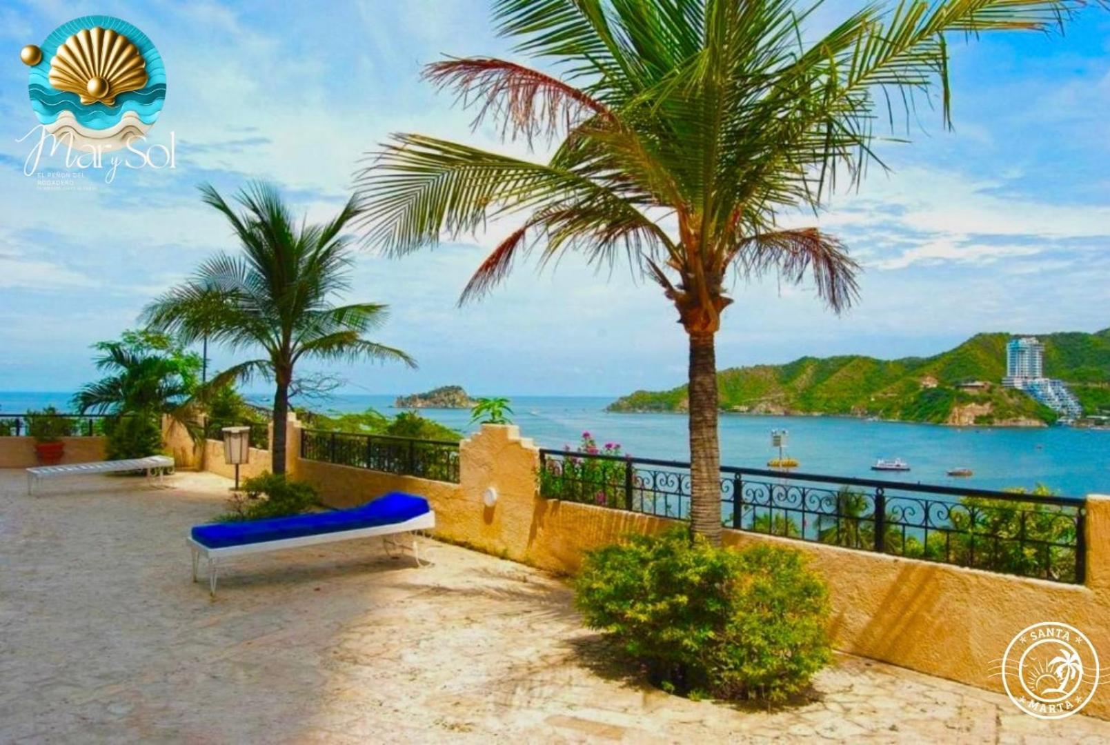 El Penon Del Rodadero Santa Marta  Buitenkant foto