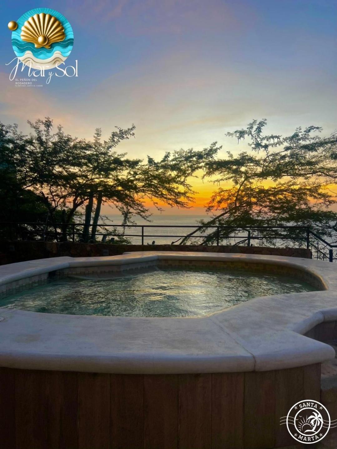 El Penon Del Rodadero Santa Marta  Buitenkant foto