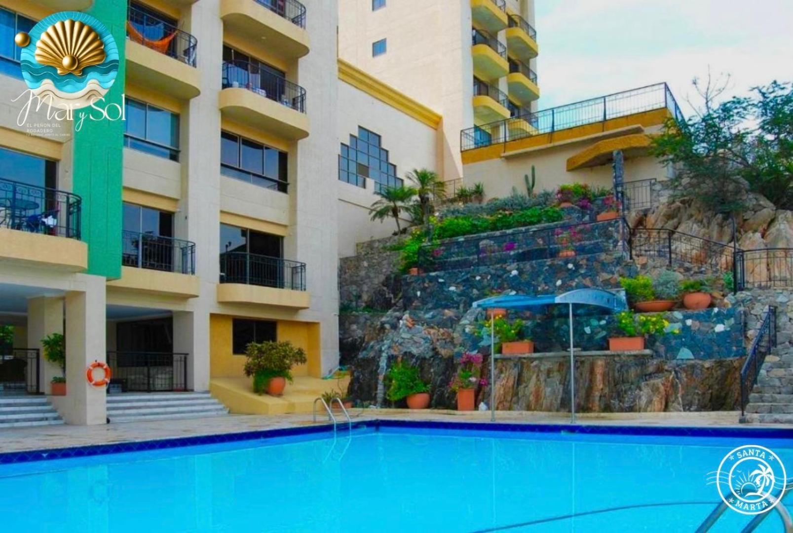 El Penon Del Rodadero Santa Marta  Buitenkant foto
