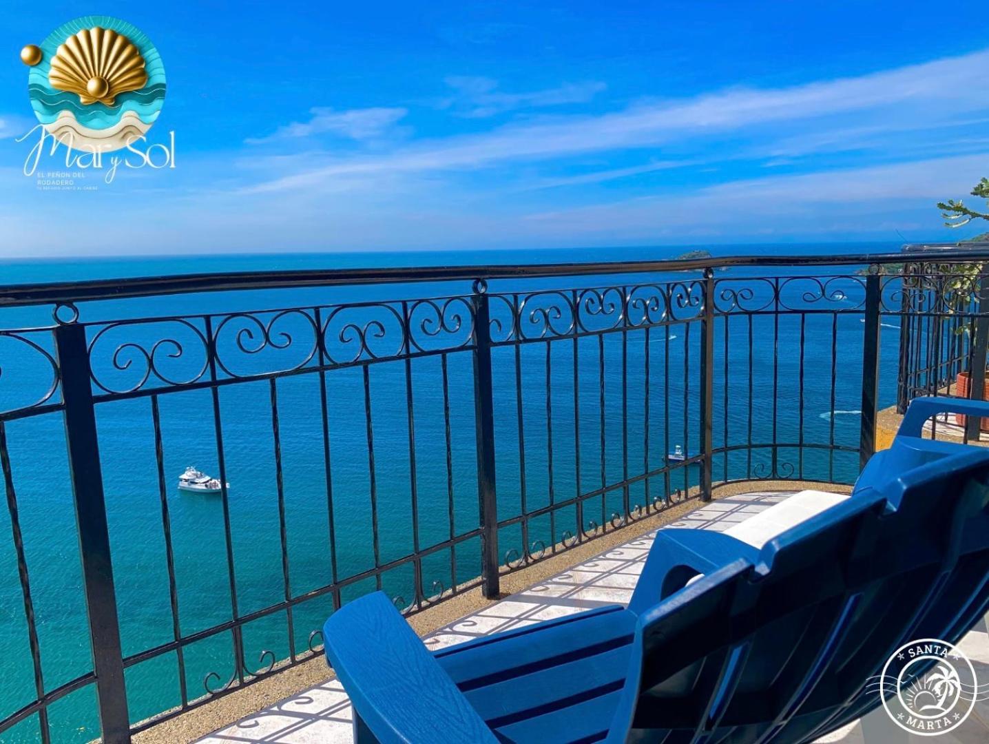 El Penon Del Rodadero Santa Marta  Buitenkant foto