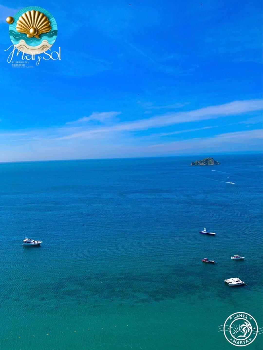 El Penon Del Rodadero Santa Marta  Buitenkant foto