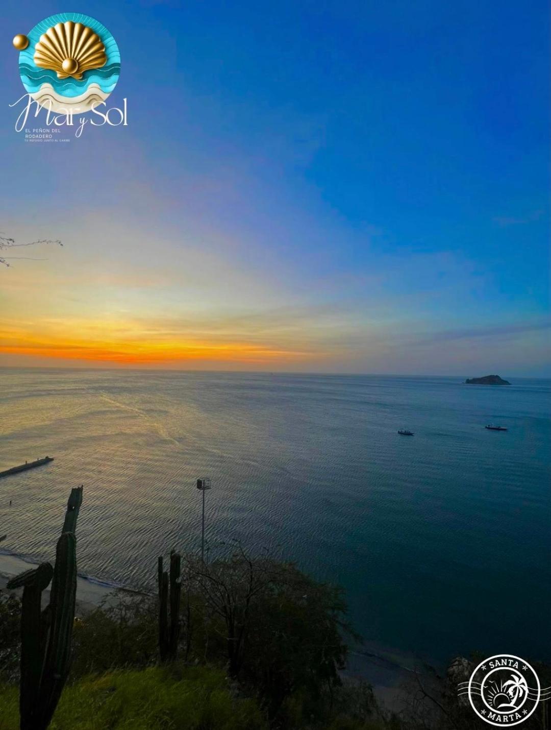 El Penon Del Rodadero Santa Marta  Buitenkant foto