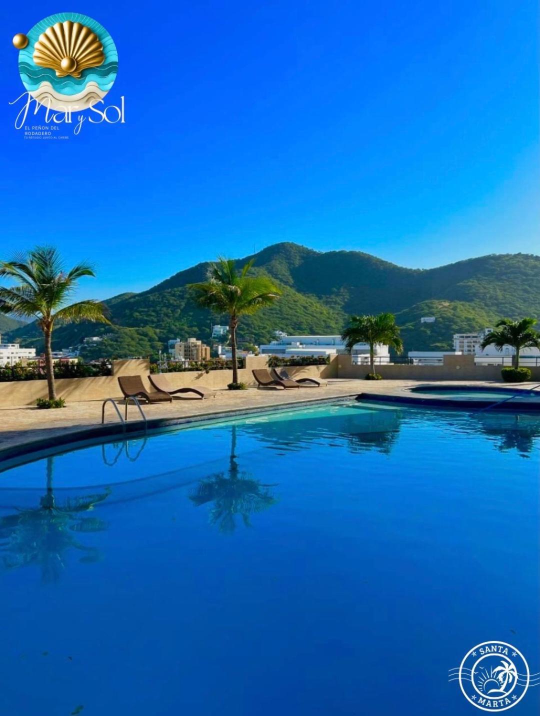 El Penon Del Rodadero Santa Marta  Buitenkant foto